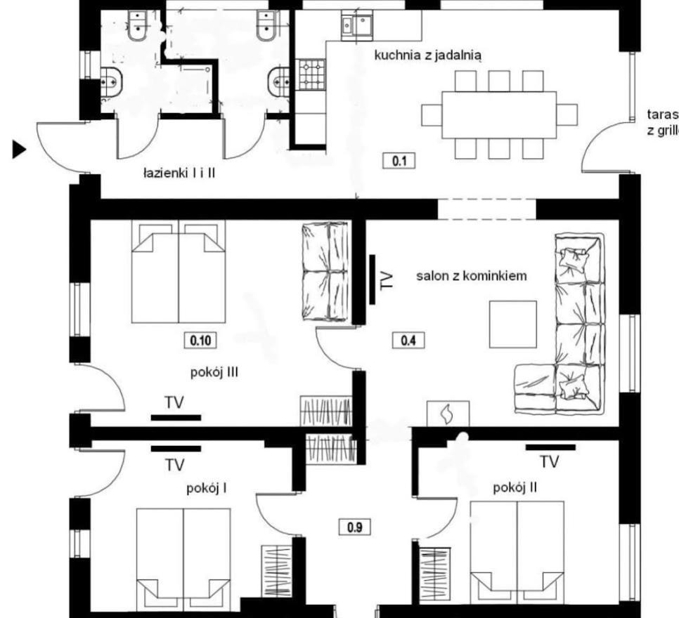 Apartament Pod Bukowym Lasem Meszna Bagian luar foto
