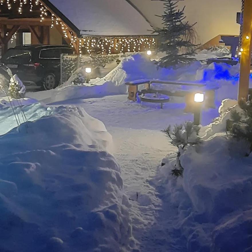 Apartament Pod Bukowym Lasem Meszna Bagian luar foto