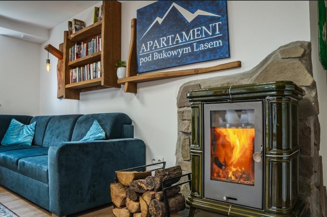 Apartament Pod Bukowym Lasem Meszna Bagian luar foto