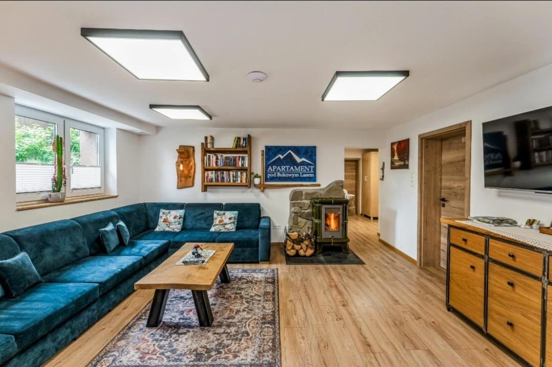 Apartament Pod Bukowym Lasem Meszna Bagian luar foto