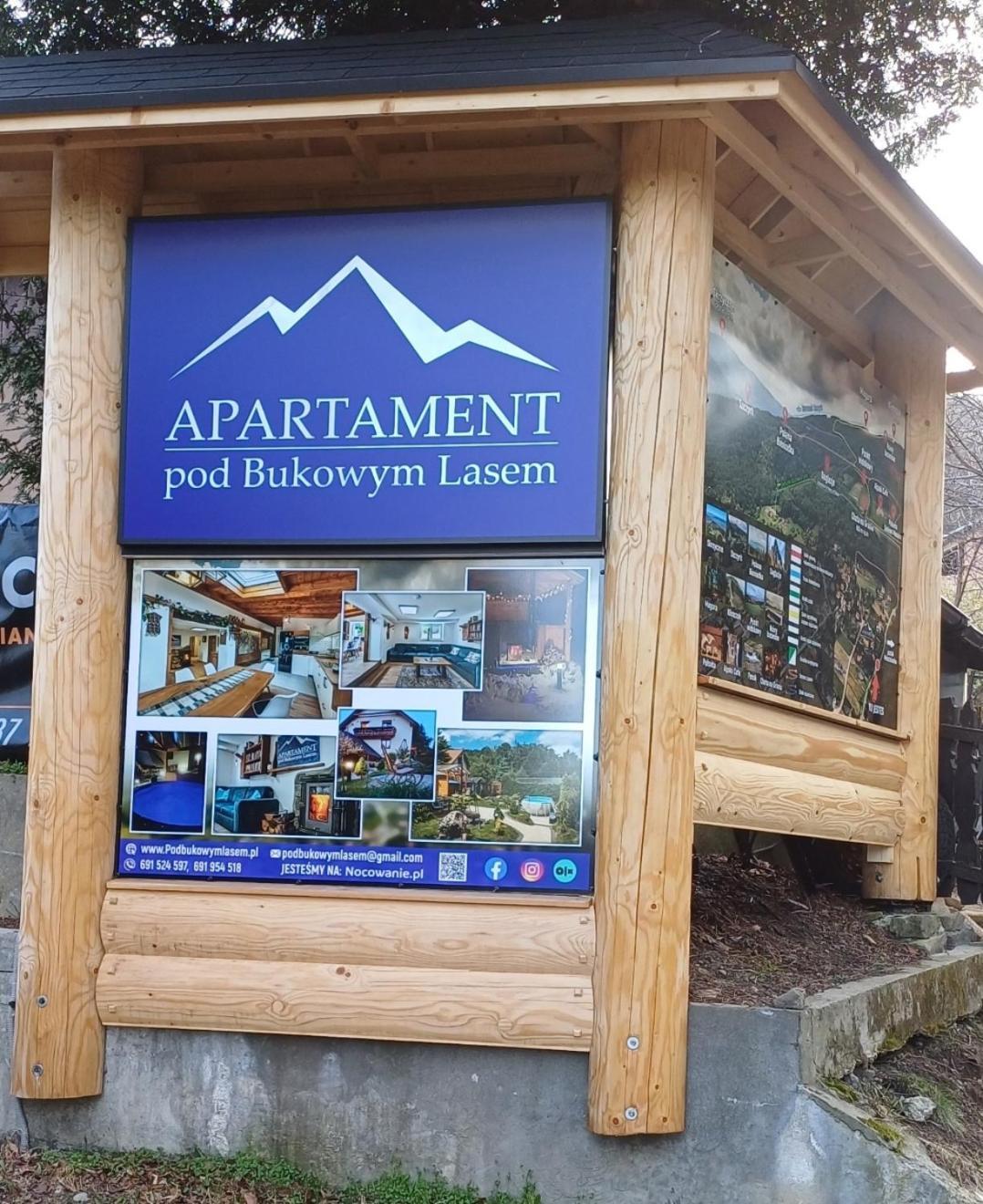 Apartament Pod Bukowym Lasem Meszna Bagian luar foto